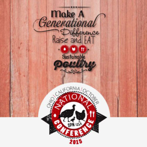 Sustainable Poultry Network National Conference